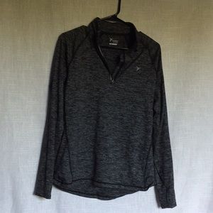quarter zip athletic jacket